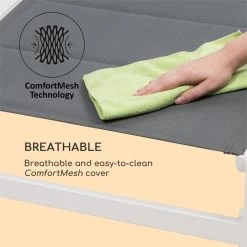 Blumfeldt Renazzo Lounge Ligstoel - Ligbed Voor De Tuin - Aluminium Tuinstoel - 6 Standen - Waterafstotend - Bekleding Van 70 % Pvc En 30 % Polyetheen - Grijs -Tuin Aanleg 1200x1200 457