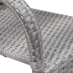 Casaria Polyrattan Tuinstoelen – 4 Stuks Stapelbaar – Grijs -Tuin Aanleg 1200x1200 556
