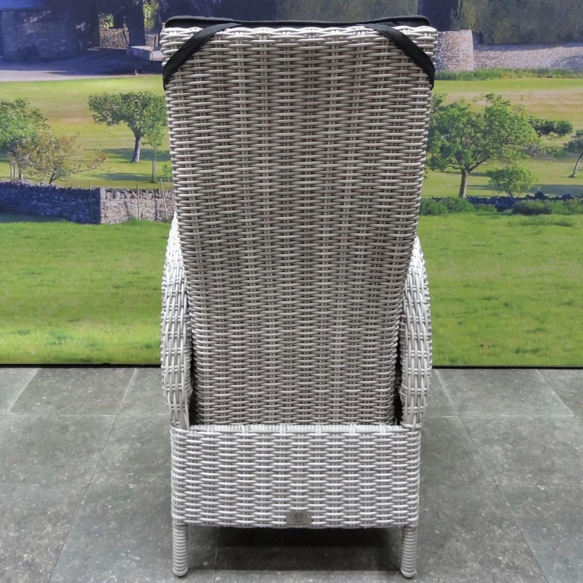 Menorca Dining Tuinstoel Verstelbaar Wit Grijs 7 Menorca Dining Tuinstoel Verstelbaar Wit Grijs - Afbeelding 5