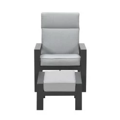 Garden Impressions Max Verstelbare Stoel + Voetenbank -Tuin Aanleg 1200x1200 581