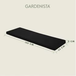 Gardenista Tuinbank Kussen - Bank Meubilair Buiten 2-zitter ZitKussen - Bankkussen Voor Tuin - Zitkussen Voor Tuinbank - Zachte En Lichtgewicht Waterbestendig Materiaal -Tuin Aanleg 1200x1200 63