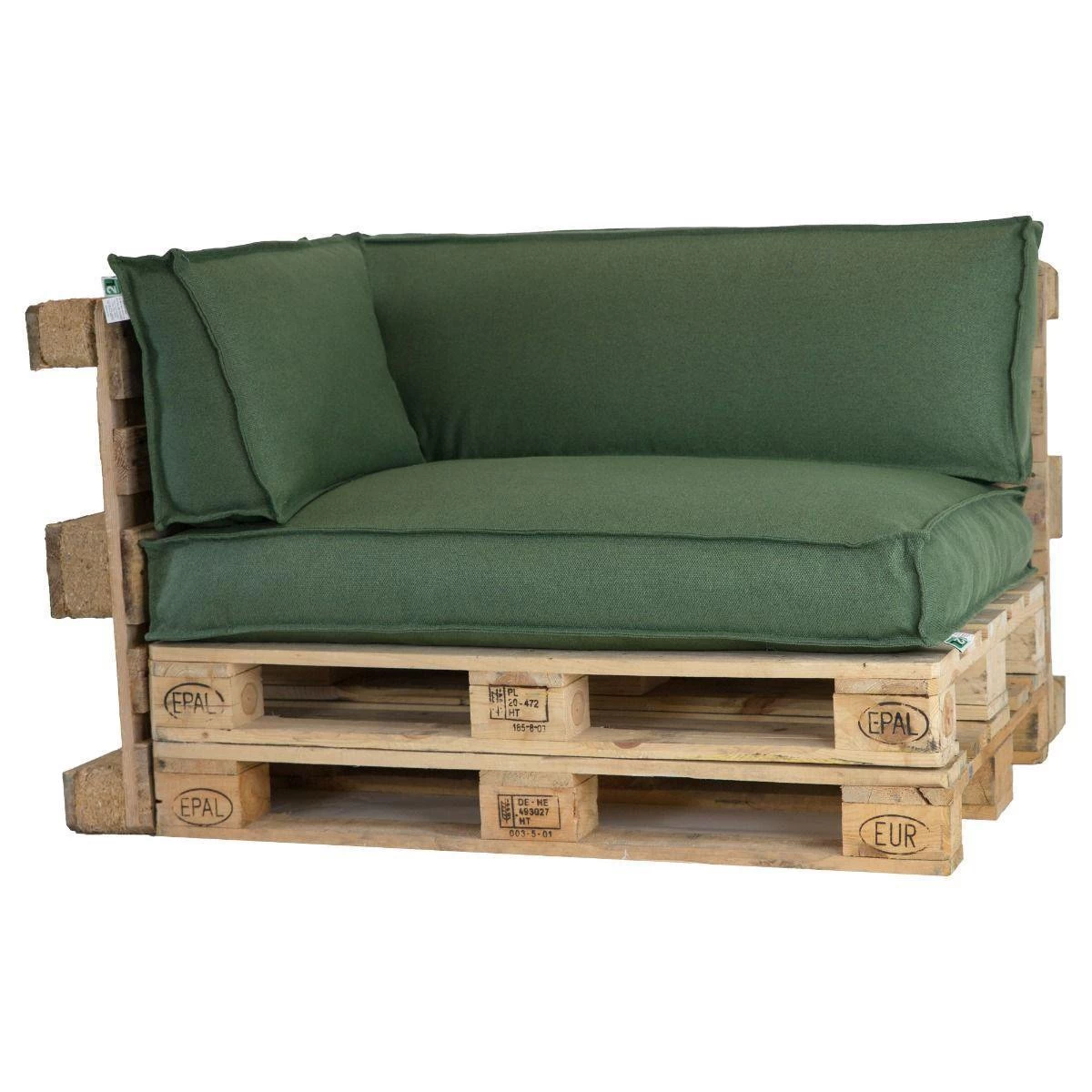2L Home & Garden Rugkussen Metro Lounge Olijf - 60 X 40cm 5 2L Home & Garden Rugkussen Metro Lounge Olijf - 60 X 40cm - Afbeelding 3