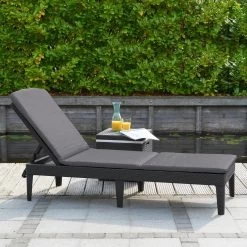Allibert Jaipur Ligbed - 58x187,5x29 Cm - Grafiet -Tuin Aanleg 1200x1200 89
