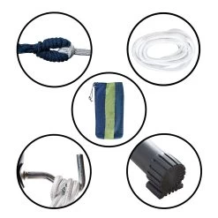 Hangmat Met Standaard En Opbergtas – 2 Persoons – Max. Draaggewicht 200Kg – Hangmatset – Hangmatten – Hang Mat Voor Binnen En Buiten – Hangmatstandaard – Hammock – Blauw / Groen 15 Hangmat Met Standaard En Opbergtas – 2 Persoons – Max. Draaggewicht 200Kg – Hangmatset – Hangmatten – Hang Mat Voor Binnen En Buiten – Hangmatstandaard – Hammock – Blauw / Groen -Tuin Aanleg 1200x1200 905