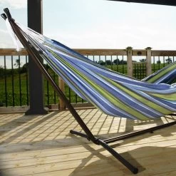 Hangmat Met Standaard En Opbergtas – 2 Persoons – Max. Draaggewicht 200Kg – Hangmatset – Hangmatten – Hang Mat Voor Binnen En Buiten – Hangmatstandaard – Hammock – Blauw / Groen 17 Hangmat Met Standaard En Opbergtas – 2 Persoons – Max. Draaggewicht 200Kg – Hangmatset – Hangmatten – Hang Mat Voor Binnen En Buiten – Hangmatstandaard – Hammock – Blauw / Groen -Tuin Aanleg 1200x1200 907