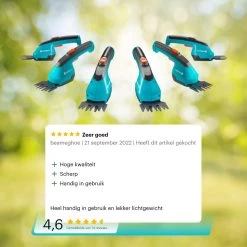 GARDENA AccuCut Li - Grasschaar - 8 Cm Maaibreedte -Tuin Aanleg 1200x1200 953