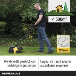 Powerplus POWXG7513 Elektrische Verticuteermachine - Mos Verwijderaar - 1400W - 320mm Maaibreedte - 45L Opvangbak - Incl. Gazonbeluchter/grasbeluchter 13 Powerplus POWXG7513 Elektrische Verticuteermachine - Mos Verwijderaar - 1400W - 320mm Maaibreedte - 45L Opvangbak - Incl. Gazonbeluchter/grasbeluchter -Tuin Aanleg 1200x1200 956