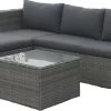 MaxxGarden Loungeset – Rattan Hoekset - 4 Persoons - Incl. Salontafel - Grijs 2 MaxxGarden Loungeset – Rattan Hoekset - 4 Persoons - Incl. Salontafel - Grijs -Tuin Aanleg 1200x580