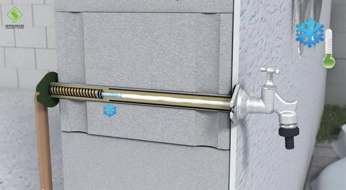 VSH SEPP Eis Vorstvrije Buitenkraan - Krukbediening 4 VSH SEPP Eis Vorstvrije Buitenkraan - Krukbediening - Afbeelding 2