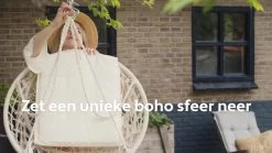 Vita5 Macramé Hangstoel - Voor Binnen En Buiten - Zonder Standaard - Incl. Kussen, Boekenvak En Beschermhoes - Tot 150kg - Zwart 25 Vita5 Macramé Hangstoel - Voor Binnen En Buiten - Zonder Standaard - Incl. Kussen, Boekenvak En Beschermhoes - Tot 150kg - Zwart -Tuin Aanleg 1200x675 13