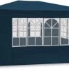 MaxxGarden Partytent Feesttent Paviljoen - 300 X 400 X 250 Cm - Zijwanden - Blauw 1 MaxxGarden Partytent Feesttent Paviljoen - 300 X 400 X 250 Cm - Zijwanden - Blauw -Tuin Aanleg 1200x676 1