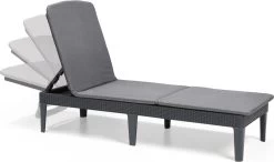 Allibert Jaipur Ligbed - 58x187,5x29 Cm - Grafiet -Tuin Aanleg 1200x709