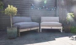 2L Home & Garden Rugkussen Metro Lounge Grijs - 120 X 40cm -Tuin Aanleg 1200x720 5