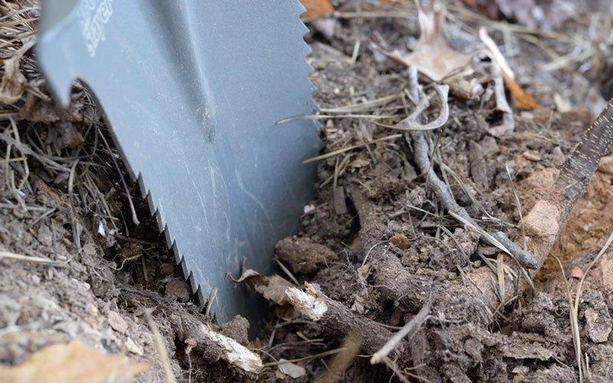 Root Slayer, Tuinschep Met Vlijmscherpe Messen - Tuingereedschap, Tuinschop, Bats, Spade, Schep, Schop, 8 Root Slayer, Tuinschep Met Vlijmscherpe Messen - Tuingereedschap, Tuinschop, Bats, Spade, Schep, Schop, - Afbeelding 6