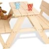 Pinolino Kinderpicknicktafel Nicki Met Rugleuning Voor 4 Personen -Tuin Aanleg 1200x777