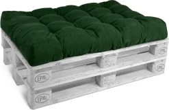 Beautissu Style – Palletkussen Set – 1x Zitkussen 120x80 Cm & 1x Rugkussen 120x40 Cm – Donker Groen -Tuin Aanleg 1200x787 1