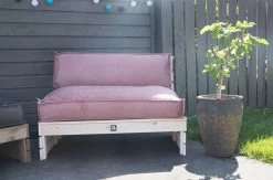 2L Home & Garden Rugkussen Velvet Oud Roze - 120 X 40cm -Tuin Aanleg 1200x791