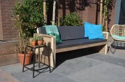 Sanderswoodworks Houten Tuinbank Vlieland - Incl. Kussens - Steigerhout -Tuin Aanleg 1200x794 2