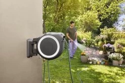 GARDENA - Wandslangenbox RollUp M/L Wit - 25 Meter Slang -Tuin Aanleg 1200x795 9