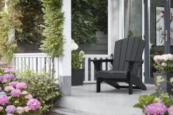 Keter Troy Adirondack Tuinstoel - 81x80x96,5cm - Grafiet -Tuin Aanleg 1200x799 31