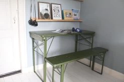 MaximaVida Inklapbare Biertafel Berlijn 120 X 50 Cm Olijfgroen - FSC Hout -Tuin Aanleg 1200x799 33