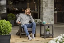 Keter Troy Adirondack Tuinstoel - 81x80x96,5cm - Grafiet -Tuin Aanleg 1200x800 126