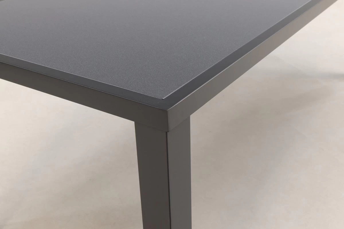 Alma Tuintafel Antraciet - 210 X 90 Cm. 6 Alma Tuintafel Antraciet - 210 X 90 Cm. - Afbeelding 4