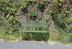 MaximaVida Metalen Tuinbank Max 120 Cm Olijfgroen -Tuin Aanleg 1200x809 1