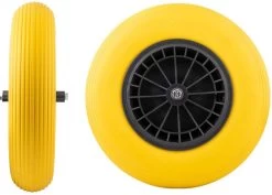 Merkloos Kruiwagenwiel Anti Lek - 4.80/4.00-8 - Massief PU Band - Lekvrij Wiel Met 130mm As - Kruiwagenband 4.80/400 Voor Kruiwagen -Tuin Aanleg 1200x858 1