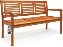 Casaria Tuinbank - FSC®-Gecertificeerd Eucalyptushout - 153cm Bruin 20 Casaria Tuinbank - FSC®-Gecertificeerd Eucalyptushout - 153cm Bruin -Tuin Aanleg 1200x893 5