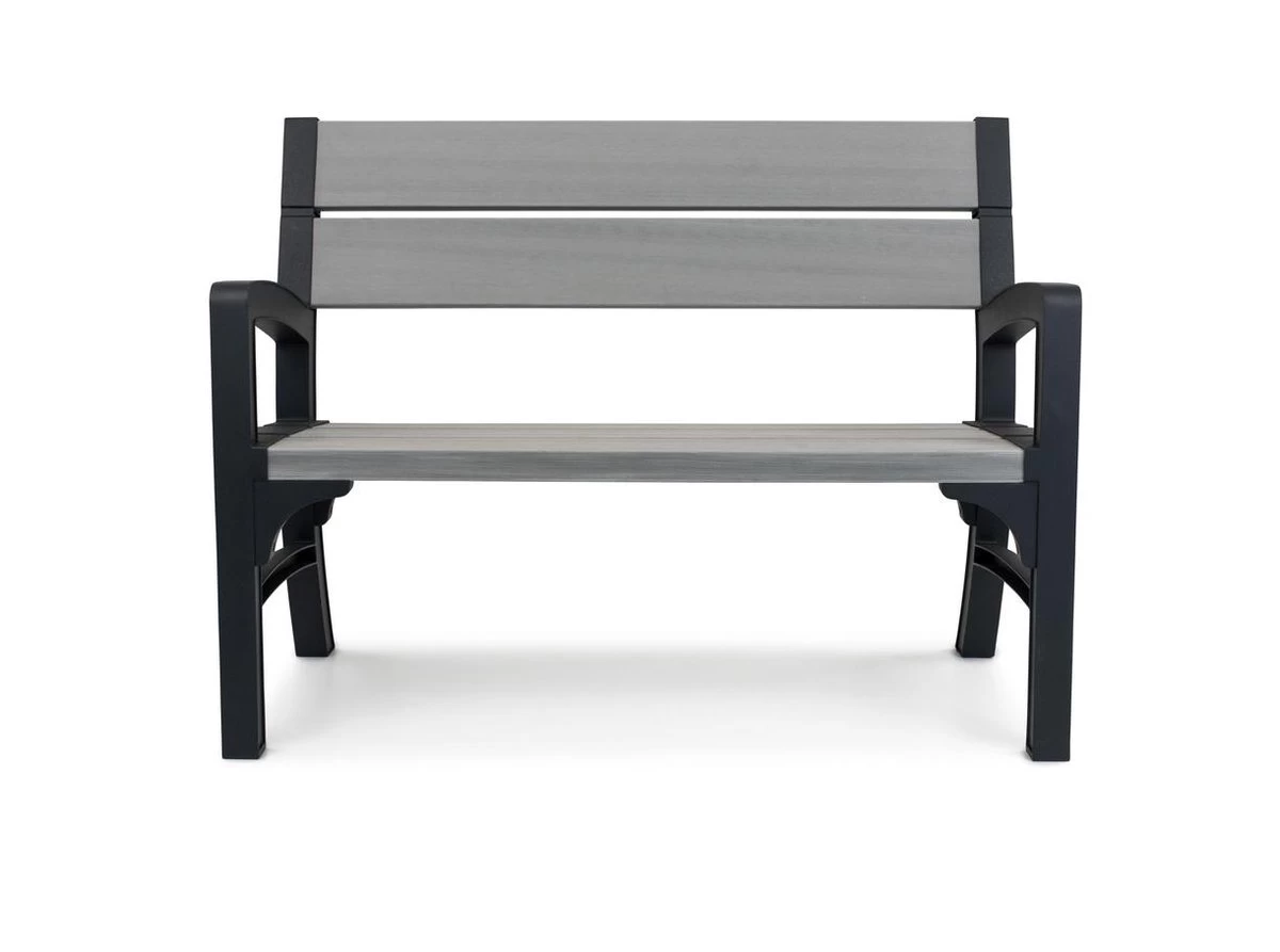 Keter Montero Tuinbank – 2-personen - 120x61x91cm - Grafiet 3 Keter Montero Tuinbank – 2-personen - 120x61x91cm - Grafiet