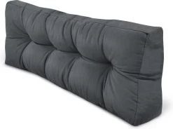 Beautissu Style – Palletkussen Set – 1x Zitkussen 120x80 Cm & 1x Rugkussen 120x40 Cm – Graphiet Grijs -Tuin Aanleg 1200x895 3