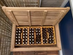 Kleine Teakhouten Tuinbank Met Opbergruimte - 100 X 60 X 90 Cm - Duurzaam Teakhout - Blijft Strak En Mooi - Sterke Constructie Om Lang Mee Te Gaan -Tuin Aanleg 1200x899 1