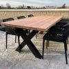 Tuintafel Douglas 220 Cm X 90 Cm | Stalen Poten | + Montage | Duurzame Eettafel | Onderhoudsarm 6-8 Personen | Geschaafd Hout | DuuMaa 1 Tuintafel Douglas 220 Cm X 90 Cm | Stalen Poten | + Montage | Duurzame Eettafel | Onderhoudsarm 6-8 Personen | Geschaafd Hout | DuuMaa -Tuin Aanleg 1200x899 15