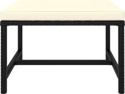 VidaXL 4-delige Loungeset Met Kussens Poly Rattan Zwart -Tuin Aanleg 1200x900 12