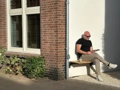 MaximaVida Opklapbare Gevelbank Jordaan 100 Cm- FSC Eikenhout -Tuin Aanleg 1200x900 17