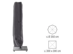 AeroCover Parasolhoes - Zweef Parasols - Grijs - 250x55 Cm (HxB) -Tuin Aanleg 1200x900 4