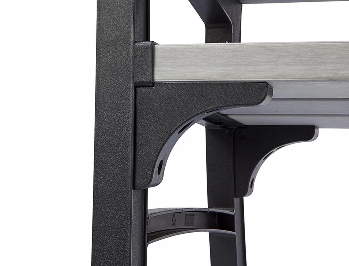 Keter Montero Tuinbank – 2-personen - 120x61x91cm - Grafiet 5 Keter Montero Tuinbank – 2-personen - 120x61x91cm - Grafiet - Afbeelding 3