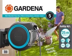 GARDENA - Wandslangenbox - RollUp XL - 35 Meter - Ø 13 Mm 20 GARDENA - Wandslangenbox - RollUp XL - 35 Meter - Ø 13 Mm -Tuin Aanleg 1200x929 6
