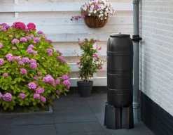 Nature - Slimline - Regenton - 100L - H96 X 32 X 36cm - Zwart -Tuin Aanleg 1200x931 1