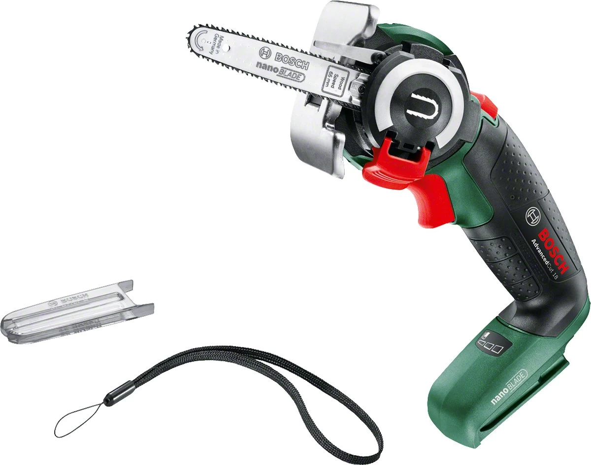 Bosch Advancedcut 18 Minikettingzaag - Zonder 18 V Accu En Lader 9 Bosch Advancedcut 18 Minikettingzaag - Zonder 18 V Accu En Lader - Afbeelding 7