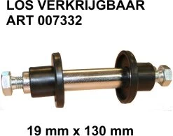 Benson Bolderkarwiel Steekwagenwiel Met Luchtband 3.00-4 | Asgatdiameter 20mm Rollager | Hoogte Wiel 26cm -Tuin Aanleg 1200x948 2