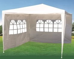 Garden Royal Partytent - 2 Zijwanden - 3 X 3 M - Wit -Tuin Aanleg 1200x962