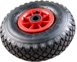 Benson Bolderkarwiel Steekwagenwiel Met Luchtband 3.00-4 | Asgatdiameter 20mm Rollager | Hoogte Wiel 26cm -Tuin Aanleg 1200x970 2