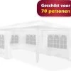 Lifetime Garden Partytent - 6 Zijwanden - Met Ramen - 3 X 6 M - Wit 1 Lifetime Garden Partytent - 6 Zijwanden - Met Ramen - 3 X 6 M - Wit -Tuin Aanleg 1200x995