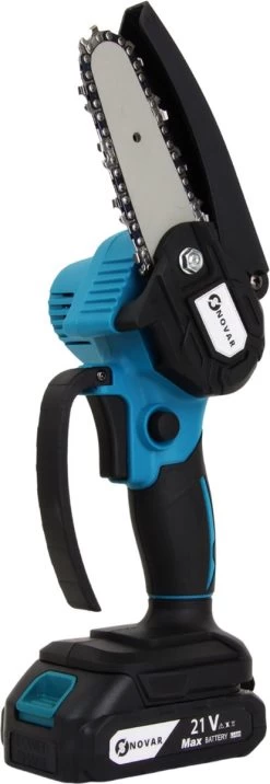 NovarGarden® Mini Kettingzaag NG1 - Met 2x Accu - Takkenzaag - Snoeizaag - Electrisch - Handzaag - Boomzaag - 21V 17 NovarGarden® Mini Kettingzaag NG1 - Met 2x Accu - Takkenzaag - Snoeizaag - Electrisch - Handzaag - Boomzaag - 21V -Tuin Aanleg 414x1200