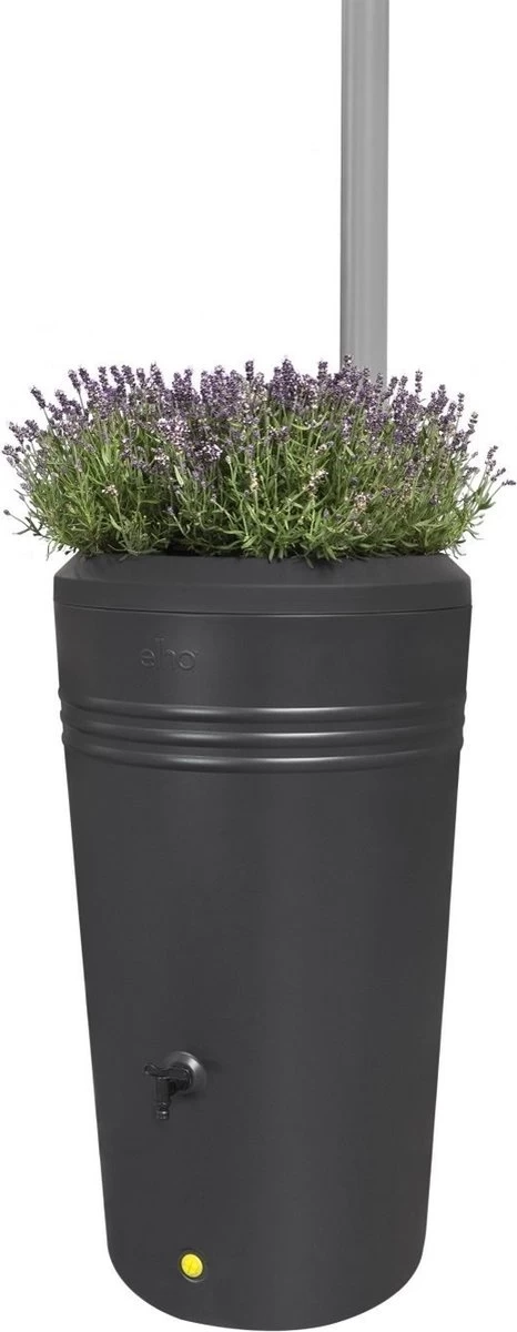 Elho Green Basics Regenton - Regenton - Living Black - Buiten - 200 Liter 19 Elho Green Basics Regenton - Regenton - Living Black - Buiten - 200 Liter - Afbeelding 17