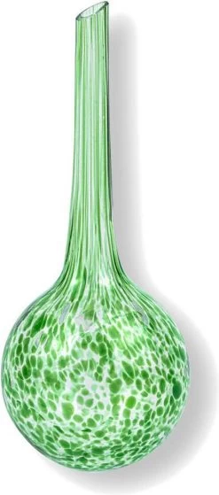 Merkloos Decopatent® 4 Stuks - Waterdruppelaar Voor Planten - Watergever - Glas - Waterbollen - Watergeefsysteem - Plantenbollen - Groen -Tuin Aanleg 530x1200 2