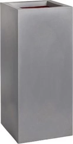 Capi Europe - Bloempot Rechthoek Smooth NL - 36x36x79 - Zwart - Voor Binnen En Buiten - KBL952 -Tuin Aanleg 608x1200 2