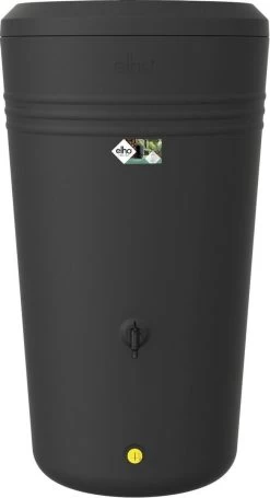 Elho Green Basics Regenton - Regenton - Living Black - Buiten - 200 Liter 23 Elho Green Basics Regenton - Regenton - Living Black - Buiten - 200 Liter -Tuin Aanleg 651x1200 1